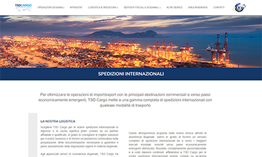 TSD Cargo srl | pagina interna